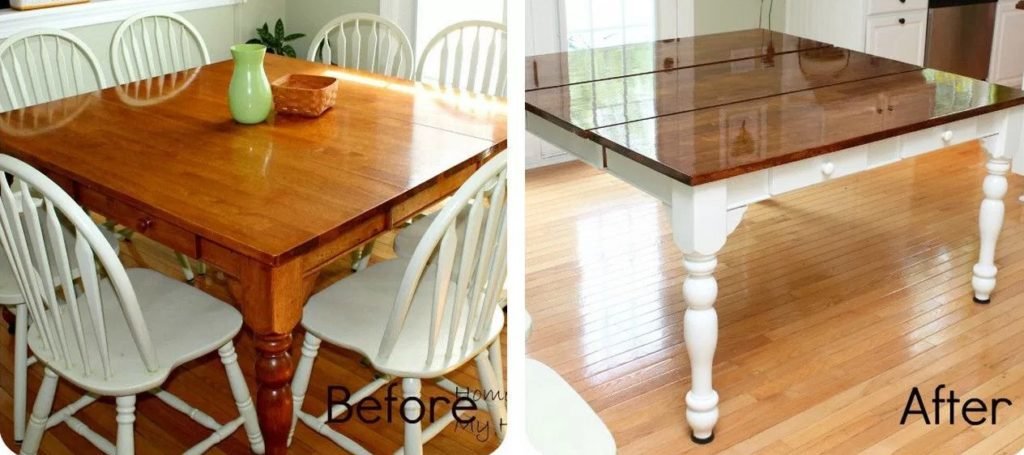 Is using vinegar on wood safe?