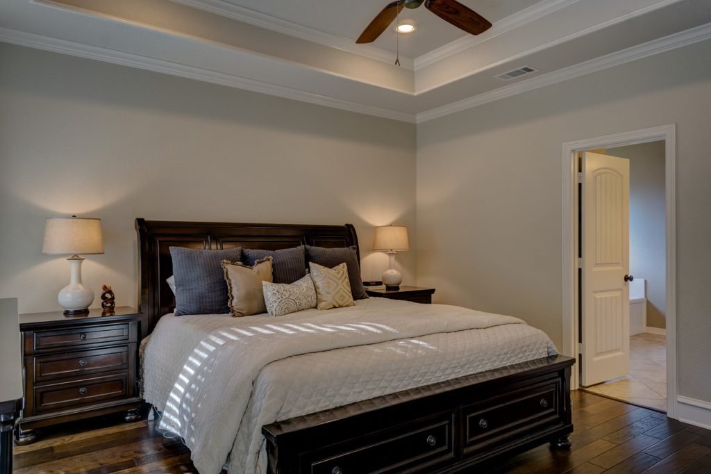 Bed with Built-in Drawers