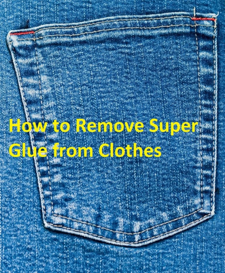 How to Remove Dried Glue from Fabric - Homeaholic