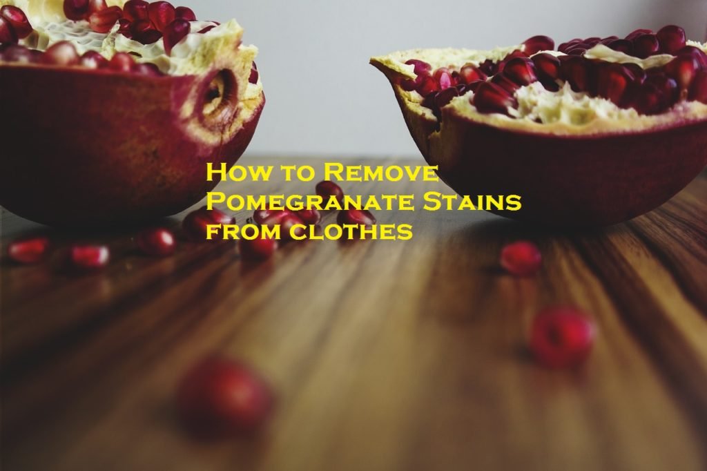 How to Remove Pomegranate Stains from Clothes