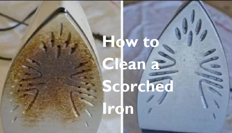 How to Clean a Scorched Iron