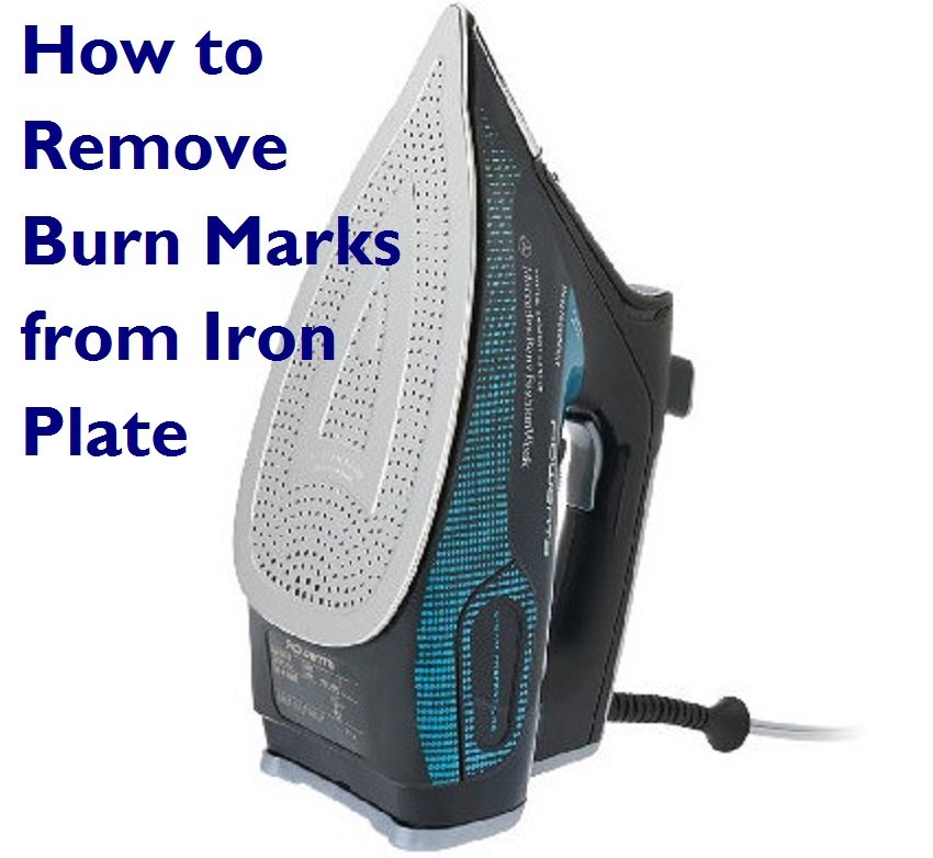 How to Remove Burn Marks from Iron Plate