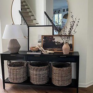 Entryway Table Decor