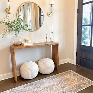 Entryway Table Decor