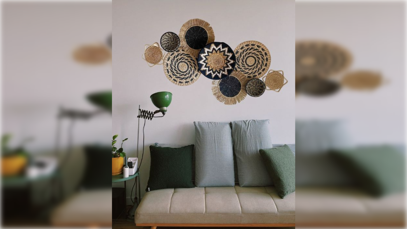 basket wall decor ideas