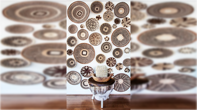 basket wall decor ideas