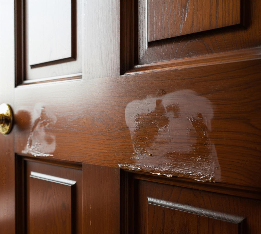 Mistakes in Polishing Wooden Doors