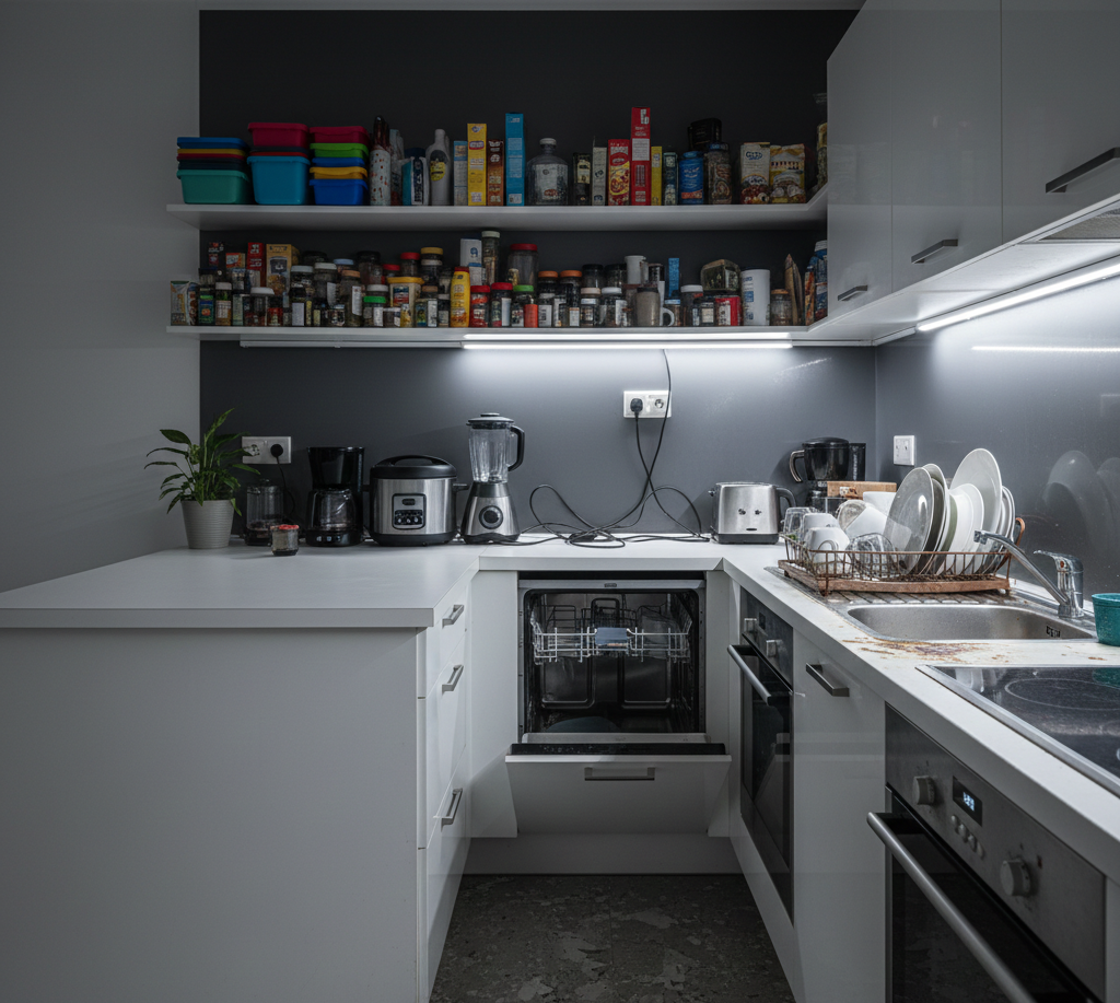 Common Mistakes that ruin Modern Kitchen Design Ideas