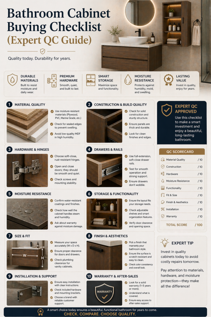 Bathroom Cabinet Expert QC Guide