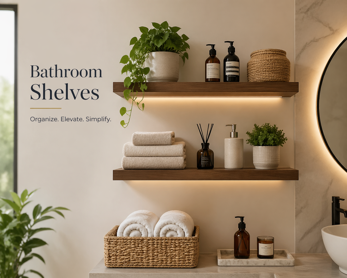 Bathroom Shelves
