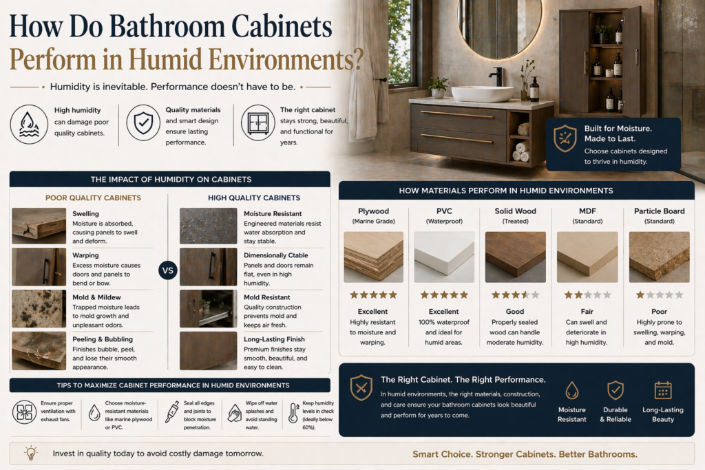  Bathroom Cabinets Performance in Humid Environments