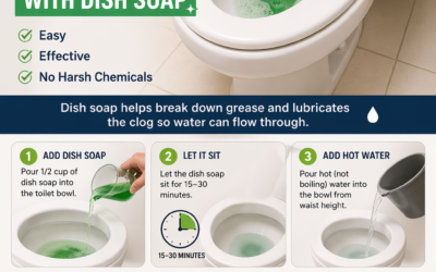 How to Unclog a Toilet with Dish Soap
