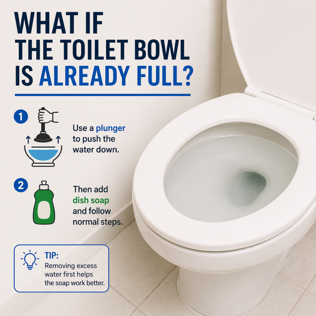 How to Unclog a Toilet with Dish Soap