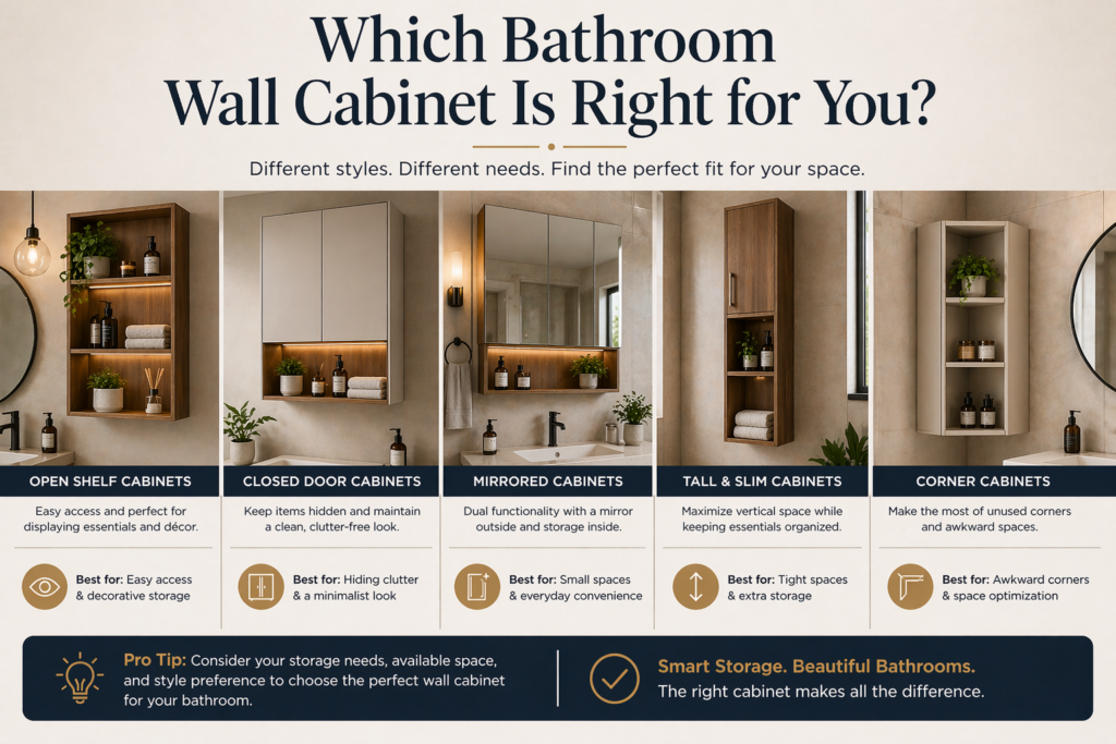 Which Bathroom Wall Cabinet Is Right for You?