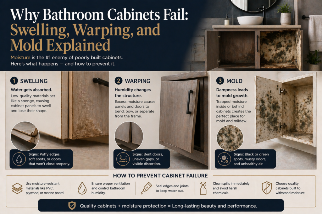 Why Bathroom Cabinets Fail