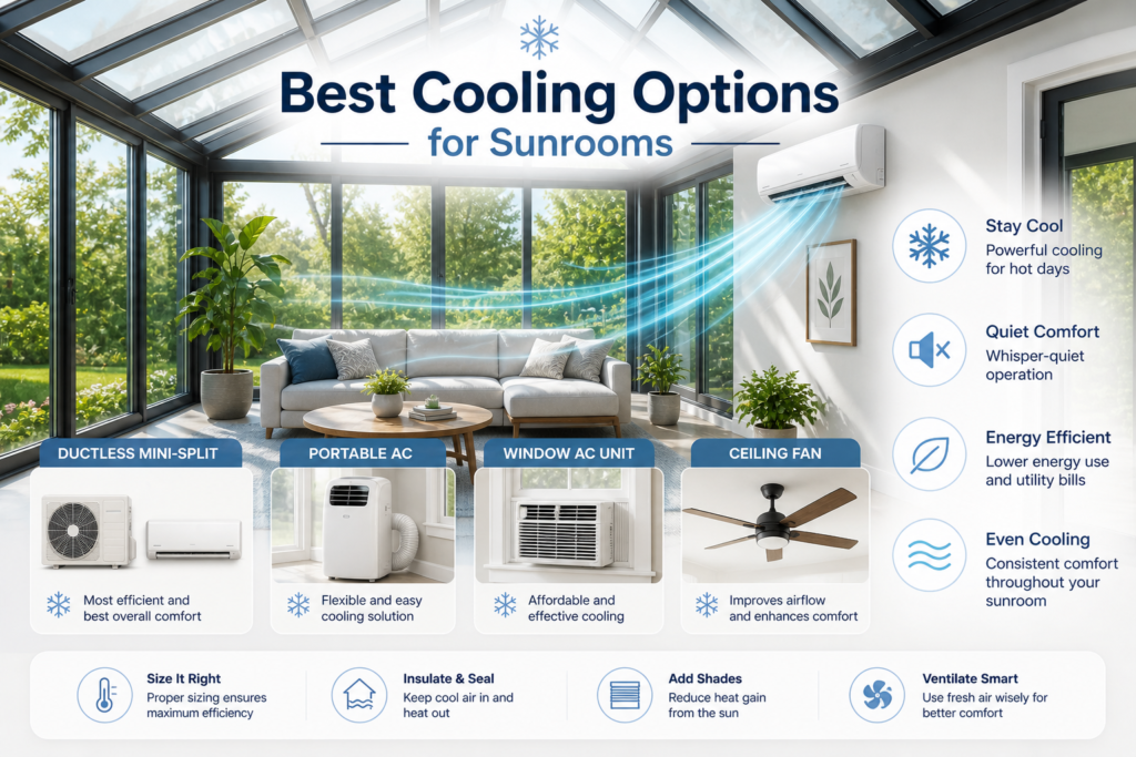 Best Sunroom Cooling Systems