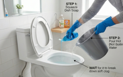 How To Unclog a Toilet Without a Plunger