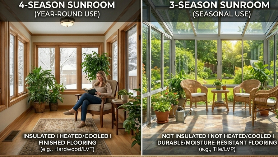 Sunroom Flooring 
